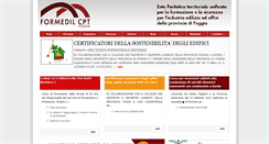 Desktop Screenshot of formedilfoggia.it